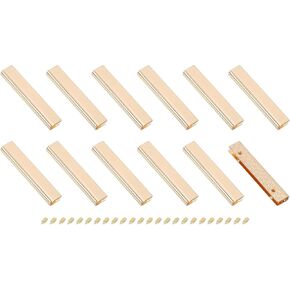 uxcell Belt Buckle End Tips, Rectangle Webbing Zipper Tips Clip Buckles with Screws for DIY Sewing Crafts Purse Belt Repair