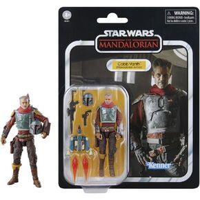 Star Wars The Vintage Collection Cobb Vanth (Mandalorian Armor) ، Deluxe The Mandalorian 3.75 Inch Trojectible Figure