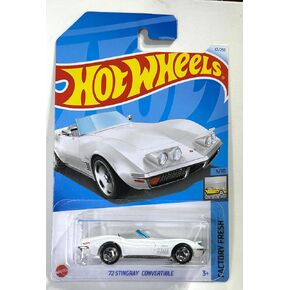Hot Wheels 2024 - '72 Stinray Convertible - White - Chevy Corvette - Factory Fresh 5/10
