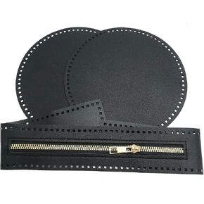 YCCOOGH 3pcs DIY PU Leather Bag Making Kit,Bag Bottom and Zipper, Handmade Wallet Craft Supplies, Art & Craft Jewelry Accessories J101 in Kuwait