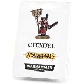 Games Workshop Warhammer 40k - Astra Militarum Missionary with Chainsaw Sword