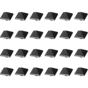 UXCELL 24 PCS مربع مربع مسمار المسامير مسامير 10 ملم من الجلد المعاد