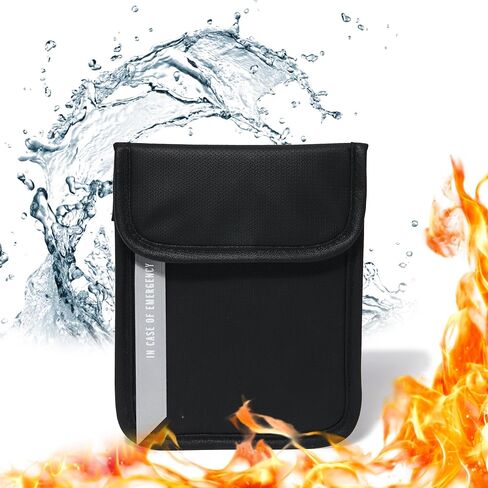 The PaperSavor™ Small Fireproof Bag - Waterproof & Flame Retardant Bag for Documents in Kuwait