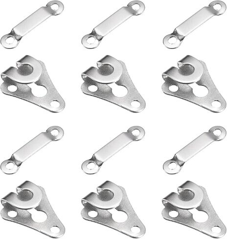 uxcell Sewing Hooks and Eyes Closure Set for Trousers, Iron Clothing Fasteners for Pant in Saudi Arabia