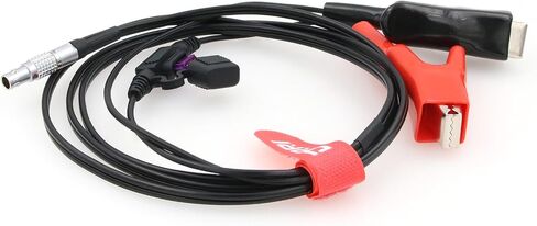 DRRI 12V Battery Power Cable 8 Pole Power Cable 565856 for Leica TS30/TM30 Total Station,GS14 GS15 GNSS GPS Unit in Kuwait