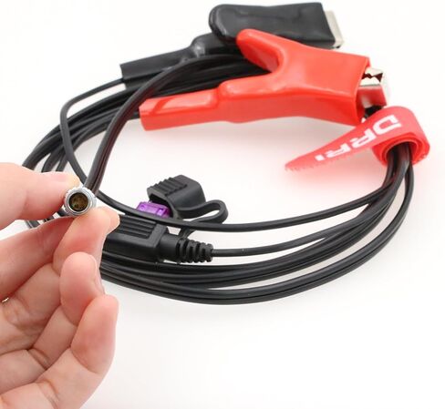DRRI 12V Battery Power Cable 8 Pole Power Cable 565856 for Leica TS30/TM30 Total Station,GS14 GS15 GNSS GPS Unit in Kuwait