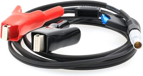DRRI 12V Battery Power Cable 8 Pole Power Cable 565856 for Leica TS30/TM30 Total Station,GS14 GS15 GNSS GPS Unit in Kuwait