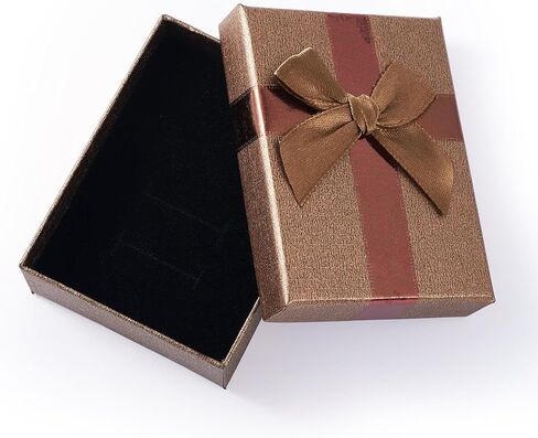 Cheriswelry 12Pcs Gift Wrap Boxes with Lids 3.54"x2.68" Pink Gift Box for Valentines Wedding Party Christmas Decoration Necklace Bracelet Earring Ring Jewelry Display in Kuwait