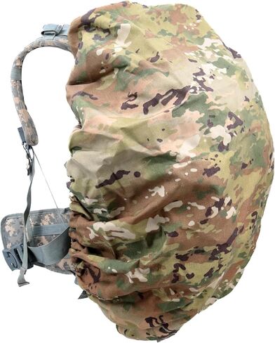 M MCGUIRE GEAR Rucksack Cover, 80L OCP - 330D Nylon (Lightweight) W/Stuff Sack, Made in US in Kuwait