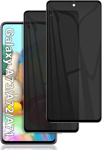 LYWHL 2 Pack for Samsung Galaxy S25 Ultra Privacy Screen Protector, Purple Anti-Spy Private Film[Not Glass] [Like Original Fingerprint Unlock], Anti-Blue Light, Sensitive Touch, Case Friendly in Kuwait