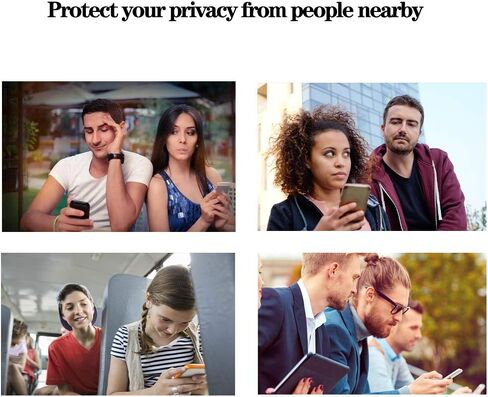 LYWHL 2 Pack for Samsung Galaxy S25 Ultra Privacy Screen Protector, Purple Anti-Spy Private Film[Not Glass] [Like Original Fingerprint Unlock], Anti-Blue Light, Sensitive Touch, Case Friendly in Kuwait