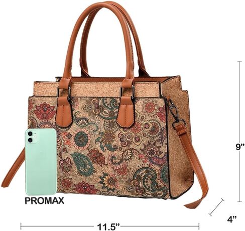 Natural cork Large capacity shoulder bag handbag crossbody in Kuwait