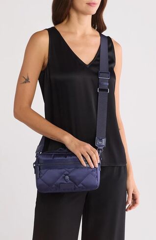 Kurt Geiger London Recycled Nylon Crossbody Black One Size in Saudi Arabia