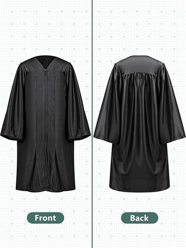 Kindergarten Graduation Cap and Gown Set with Sash Medal Certificate Pins for Preschool Kids – Black and Gold in Saudi Arabia