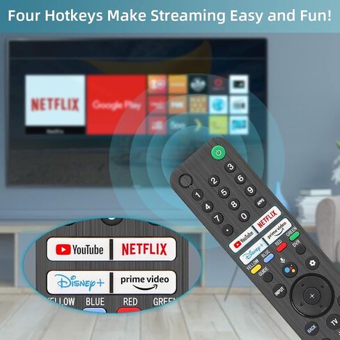 for Samsung TV Remote, BN59-01385B Solar Voice Remote Replacement with 4 Shortcut Buttons, Compatible with Samsung Smart TVs 2021 2022 2023 4k 8K Ultra HD Neo QLED, The Frame and Crystal UHD Series in Saudi Arabia