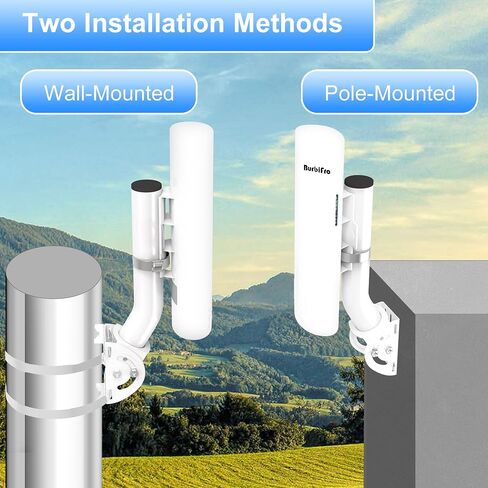 Point to Multipoint Outdoor Starlink Internet Long Range Wireless Bridge for Starlink Gen 3 Router, Starlink WiFi Extender, IP65 Waterproof, 5.8GHz 100Mbps 3 KM with 16dBi High Gain Antenna(3Pack) in Kuwait