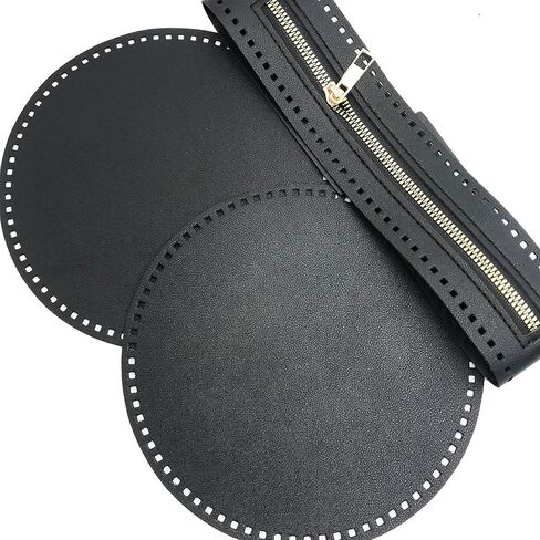 YCCOOGH 3pcs DIY PU Leather Bag Making Kit,Bag Bottom and Zipper, Handmade Wallet Craft Supplies, Art & Craft Jewelry Accessories J101 in Kuwait