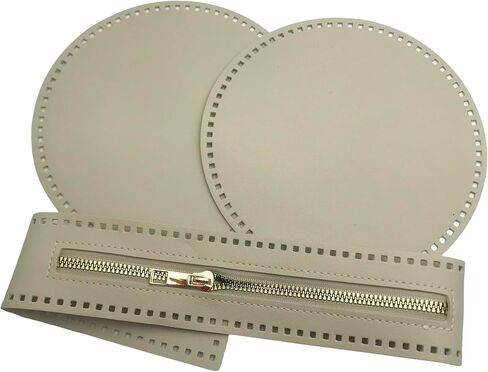 YCCOOGH 3pcs DIY PU Leather Bag Making Kit,Bag Bottom and Zipper, Handmade Wallet Craft Supplies, Art & Craft Jewelry Accessories J101 in Saudi Arabia