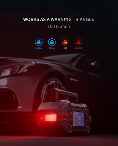 Portable Car Jump Starter 4000A: 12V Battery Jumper Emergency for 10.0L Gas Diesel Engines, Power Booster Start Boost Charger, Intelligent Protection, USB-A Type-C Ports with mutifuctional Light in Saudi Arabia