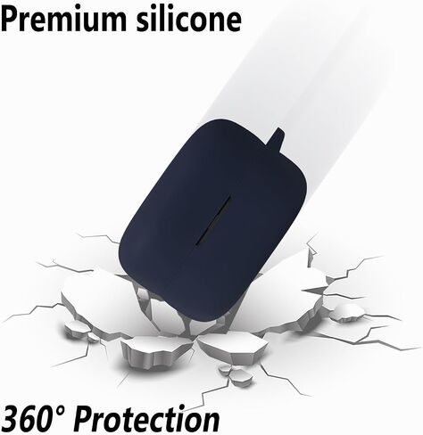Geiomoo Silicone Case for Sony LinkBuds Open, Protective Cover with Carabiner (Luminous Green) in Saudi Arabia