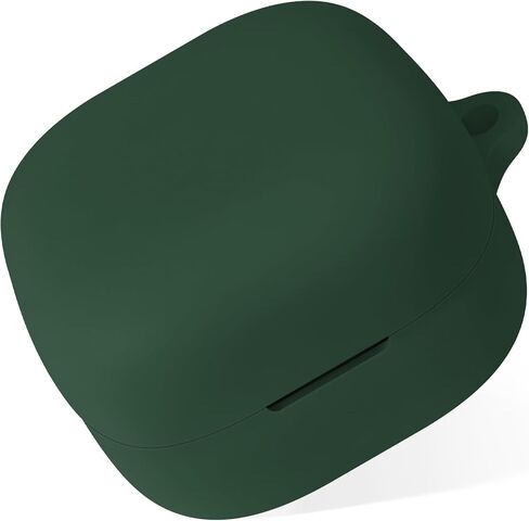 Geiomoo Silicone Case for Sony LinkBuds Open, Protective Cover with Carabiner (Luminous Green) in Saudi Arabia