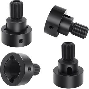 RCHUBAM RC CUPS DIVERIAL DRIVE SET 4PCS CUP X-MAXX RC CUP مع حلقة التعزيز ل 1/5 X-MAXX XMAXX RC TRUCTS TRUCKS PRATIONS (Black)
