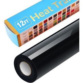 لفائف الفينيل الأزرق الياقوت الأزرق 12 بوصة من 12 فولت HTV الحديد على فينيل DIY للقمصان سهلة القطع والأعشاب الضارة لتصميم الفينيل الحراري (12 قدم ، الأزرق الياقوت) in Kuwait