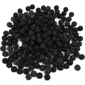 Fish Bio Balls Filter, Internal Porous Design Multifunctional Media Aquarium Filter with Sponge Aquarium Filter Media Bio Balls for (16mm / 0.6in 200 Pcs)