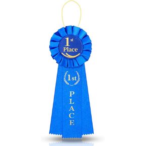 أشرطة جوائز ، أشرطة المركز الأول ، شريط جائزة Blue First Award ، فوز Victory Ribbon ، جائزة Honorable Condition Award لمسابقات الفصول الدراسية للميدالية عرض المواهب الرياضية in Kuwait