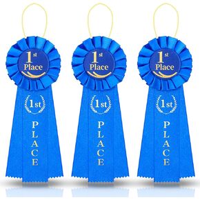أشرطة جوائز ، أشرطة المركز الأول ، شريط جائزة Blue First Award ، فوز Victory Ribbon ، جائزة Honorable Condition Award لمسابقات الفصول الدراسية للميدالية عرض المواهب الرياضية