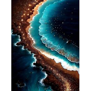 Mixfosahn Painting Pack Of Comple 5D Diamond Painting Kit ، DIY Full Diamond Art Kit With Diamond Paint
