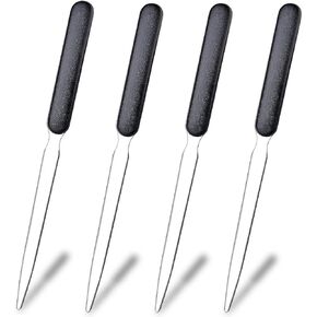 4pcs الفولاذ المقاوم للصدأ الافتتاحية سكين ، ومساحات بريد خفيفة الوزن ، والمكتب والاستخدام المنزلي