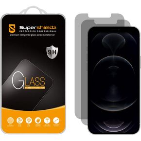 Supershieldz (2 Pack) (Privacy) Anti Spy Screen Protector Designed for iPhone 14 Pro Max (6.7 inch), Tempered Glass, Anti Scratch, Bubble Free