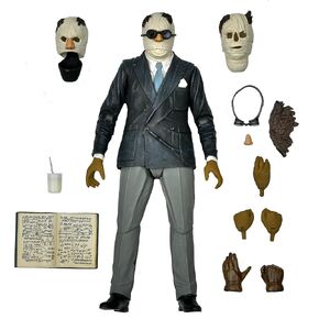 NECA - Universal Monsters - 7" Scale Action Figure - Ultimate Invisible Man Figure (Color)
