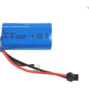7.4V 2600mAh Li-ion R/C بطارية طراز T2 H105 H103 H101