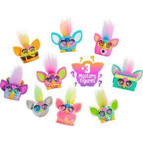 Furby Minis 12 Pack of Tiny Toy Toy ، مقتنيات 1 بوصة ، سلسلة 1 ، مواضيع Party & Play Food ، تتراوح أعمارهم بين 5 سنوات (Amazon Exclusive)