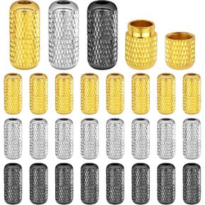 30pcs buck bucklace buckle أقفال مع نمط الخيط مرنة لا يوجد ارتباط بربط الدانتيل القفل إكسسوارات حاشية كسول للرياضية أحذية رياضية أحذية غير رسمية ، 3 ألوان