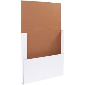 Aviditi White Corrugated Cardboard Gift Box Mailers, 24" L x 24" W x 2" H, Bundle of 20, for Packaging, and Shipping Gifts