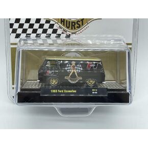 1963 فورد إيكونولين 1:64 مقياس HS12 20-89 الذهب الأسود بواسطة M2 Collectible 1 من 5500