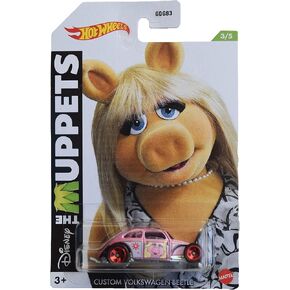 Hot Wheels Custom Volkswagen Beetle ، [Pink] The Muppets 3/5