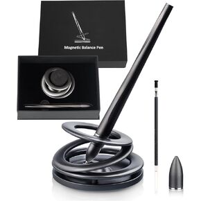Pall Pens Sturnium 3.0 Edition.floating and Magnetic Defitating Pen لزينة سطح المكتب. هدية Hoverpen للرجال والنساء (تتوفر ألوان متعددة)