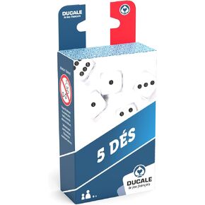 Yams 130010722 Ducal the French Game 5 Dice 18 Mm Game Travel