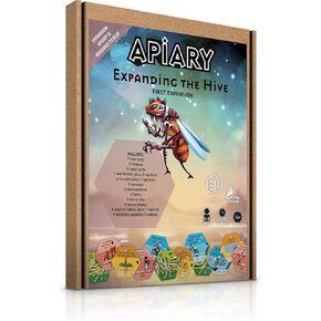 ألعاب Stonemaier: Apiary: توسيع نطاق توسع Hive | إطارات فريدة جديدة ، بلاط إضافي ، وأكثر من ذلك! | أضف إلى Apiary - لعبة لوحة استراتيجية حول النحل في الفضاء | 1-5 لاعبين ، 90 دقيقة ، تتراوح أعمارهم بين 14+