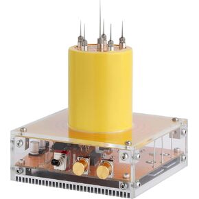 JZent Tesla Coil SSTC Desktop Toy Arc Generator Wireless Transmission Experience Model (No Music Mode) JE-20