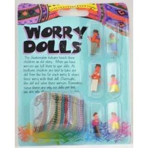 AzureGreen RWOR Worry Doll Set