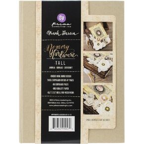 Prima Marketing 655350990572 Journal ، 7.5 "X5.5" ، Kraft Tall W/6 Pages ، 7.5 "x5.5"
