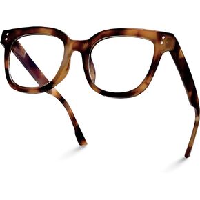 miyya Oversized Blue Light Glasses For Woman, Fashion Glasses, Computer Screen Glasses, Non Prescription Glasses For Women