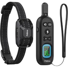 Dog Shock Collar,Dog Collar for Small Medium Large Dogs,Dog Training Collar,Waterproof,Rechargeable,Streaming Color Lights,Dog Training Collar with Remote