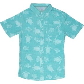 Tommy Bahama Boys Woven Button-Down Shirt, Woven Button Down Shirt for Boys