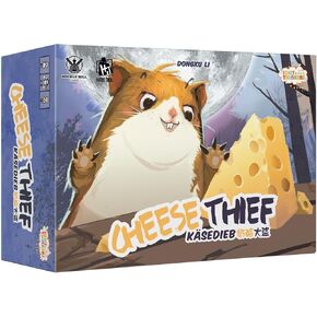 Cheese Thief Board Game | Party Game for Family to find Out who Steal The Cheese | Hidden Roles & Bluffing | Ages 8+ | for 4 to 8 Players | 10-Minute Playtime